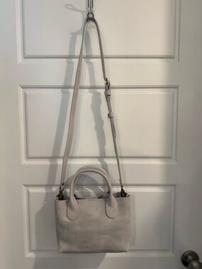 NWOT Portland Leather Goods small raindrop BELUGA!
